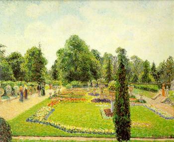 Camille Pissarro : Kew, the Path to the Main Conservatory